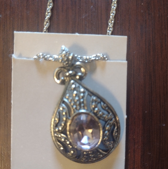 Avon Jewelry - Vintage 24'Sterling Silver Avon necklace